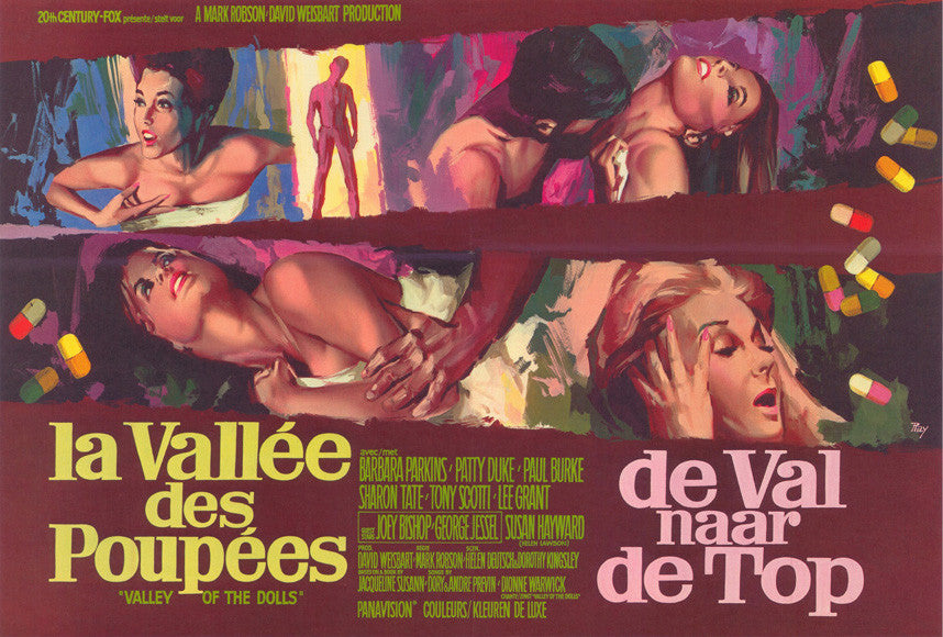 Valley of the Dolls Movie Poster Print (11x17) | Posterazzi