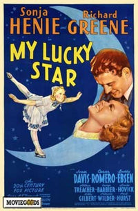 My Lucky Star Movie Poster Print showcasing vibrant colors.