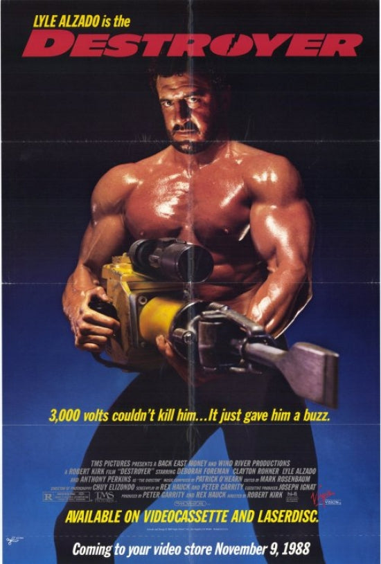 Destroyer Movie Poster Print showcasing intense cinematic art.