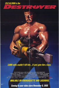 Destroyer Movie Poster Print showcasing intense cinematic art.