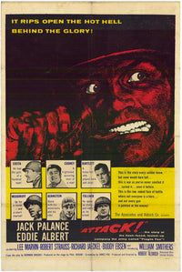 Attack Movie Poster Print showcasing captivating cinematic art.