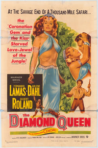 The Diamond Queen movie poster print showcasing cinematic elegance.