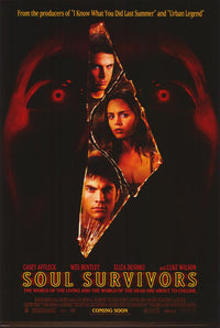 Soul Survivors Movie Poster Print showcasing suspenseful artwork.
