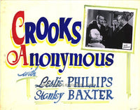 Crooks Anonymous Movie Poster Print showcasing vibrant colors and cinematic design.