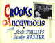 Crooks Anonymous Movie Poster Print showcasing vibrant colors and cinematic design.