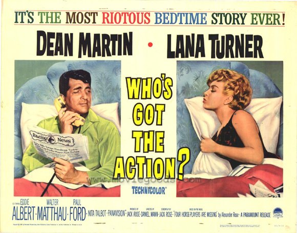 Who's Got the Action? Movie Poster Print for film lovers