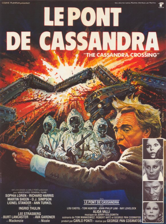 The Cassandra Crossing Movie Poster Print showcasing cinematic suspense.