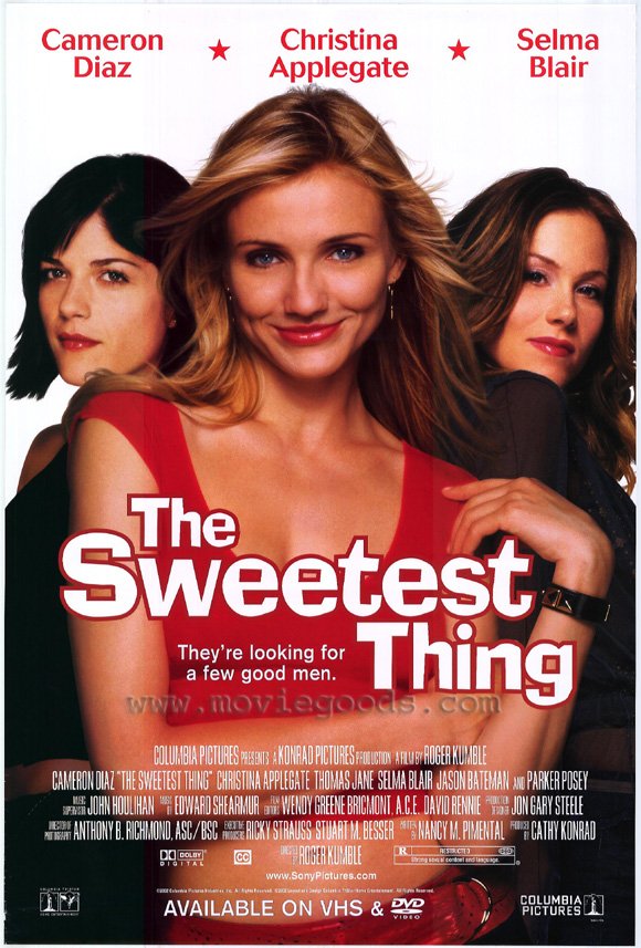 The Sweetest Thing Movie Poster Print featuring vibrant imagery.