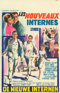 The New Interns Movie Poster Print showcasing vibrant design and colors.