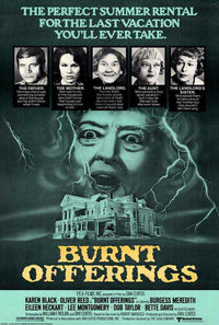 Burnt Offerings Movie Poster Print showcasing classic horror art.