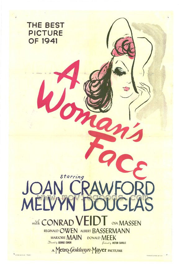 A Woman's Face Movie Poster Print (27x40) - Pop Culture Graphics