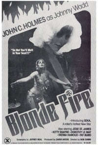 Blonde Fire Movie Poster Print showcasing vibrant colors and cinematic design.