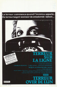 When a Stranger Calls Movie Poster Print showcasing suspenseful artwork.