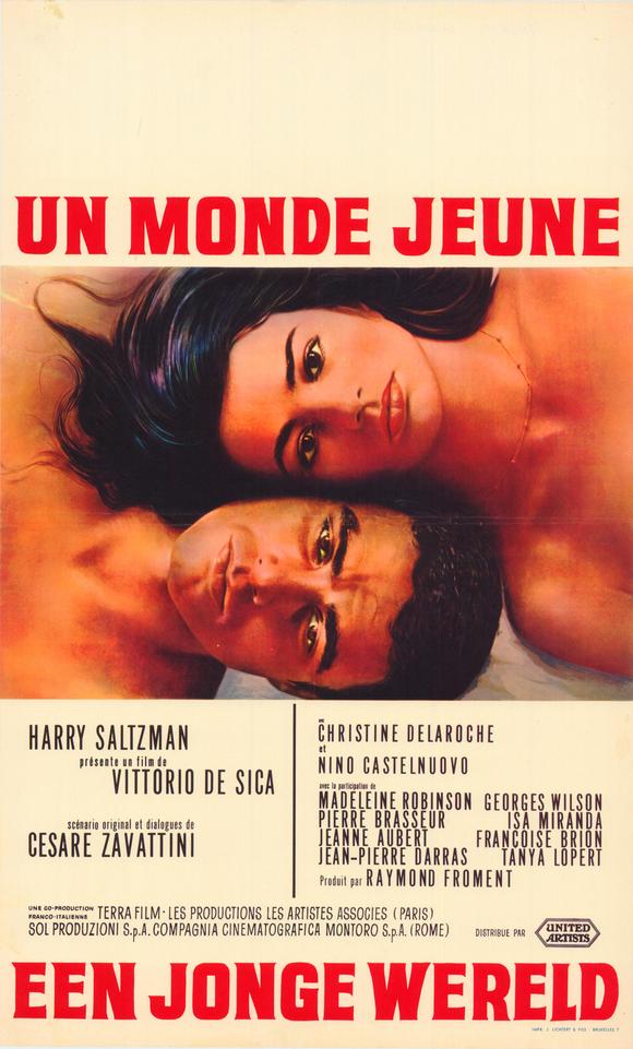 A Young World Movie Poster Print showcasing cinematic art.