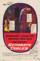 Separate Tables Movie Poster Print showcasing classic film charm.