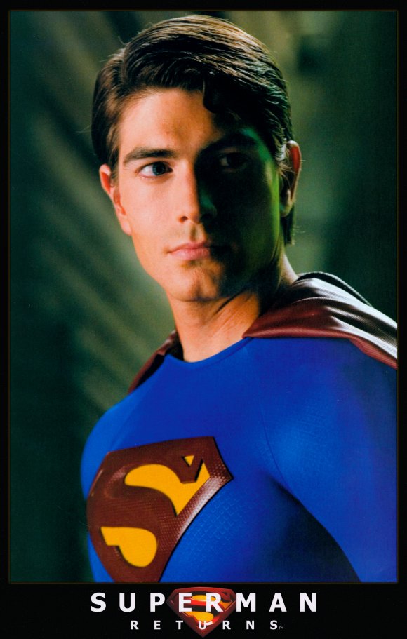 Superman Returns Movie Poster Print showcasing the iconic superhero.