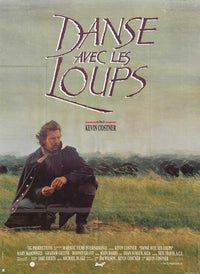 Dances with Wolves Movie Poster Print showcasing epic cinematic imagery.