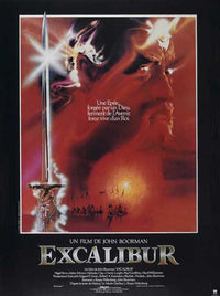 Excalibur Movie Poster Print featuring iconic imagery from the film.