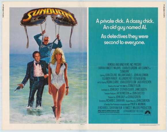 Sunburn Movie Poster Print showcasing vibrant colors and dynamic design.