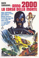 Death Race 2000 Movie Poster Print featuring dynamic artwork.