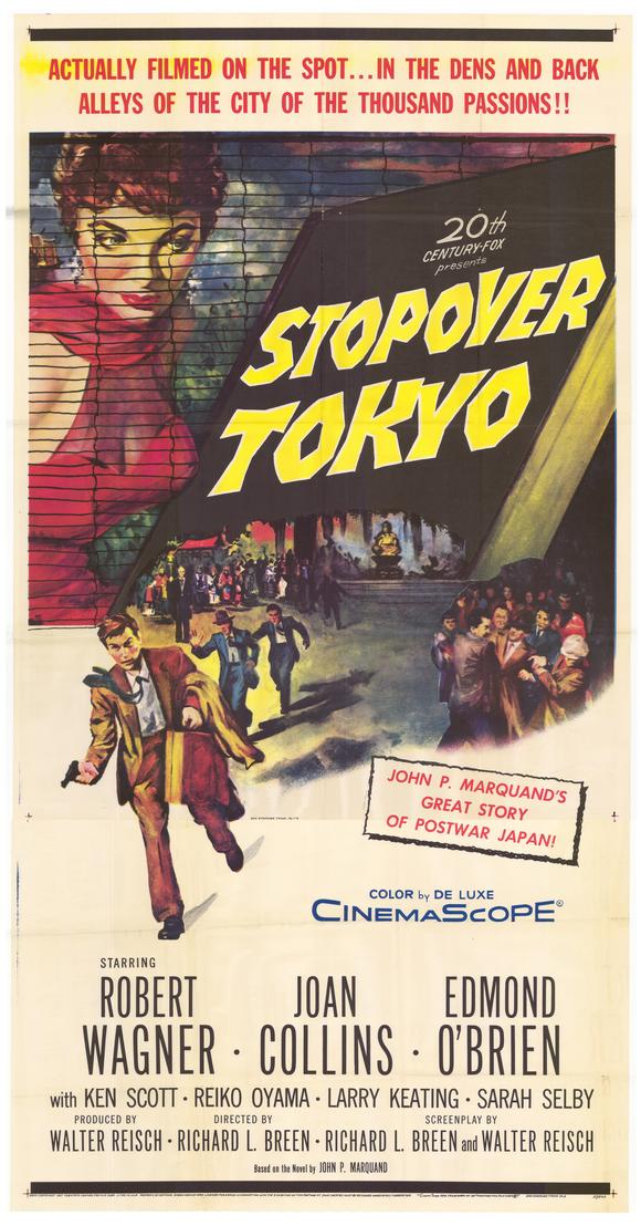 Stopover Tokyo Movie Poster Print showcasing vibrant cityscapes.