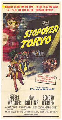 Stopover Tokyo Movie Poster Print showcasing vibrant cityscapes.