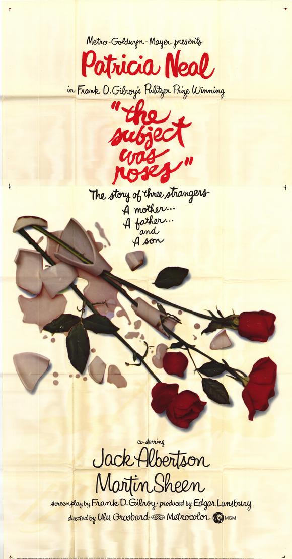 The Subject Was Roses Movie Poster Print in vibrant colors.