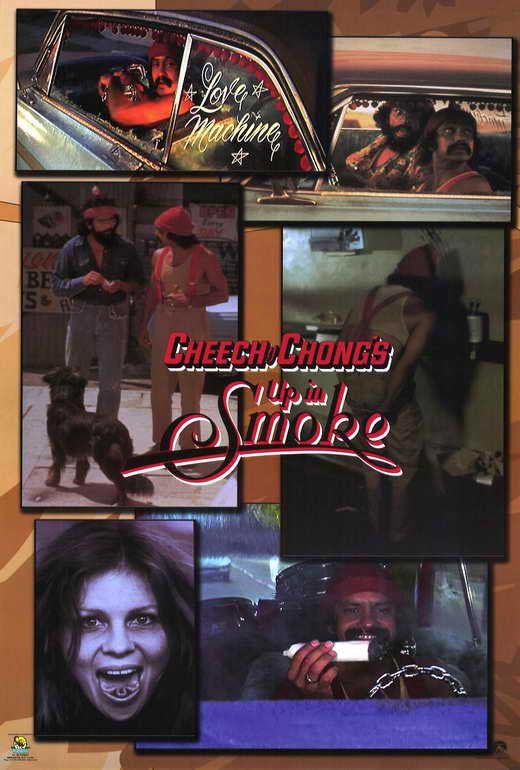 Cheech and Chong's Up in Smoke Movie Poster Print 27x40