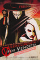 V for Vendetta Movie Poster Print showcasing striking dystopian artwork.