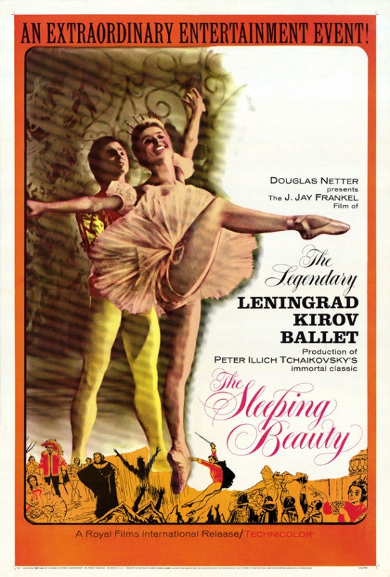 Sleeping Beauty Ballet Movie Poster Print 27x40