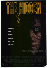 The Hidden 2 Movie Poster Print showcasing thrilling cinematic art.