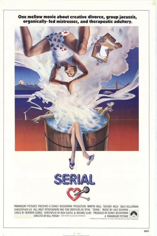 Serial Movie Poster Print featuring vibrant colors and striking imagery.