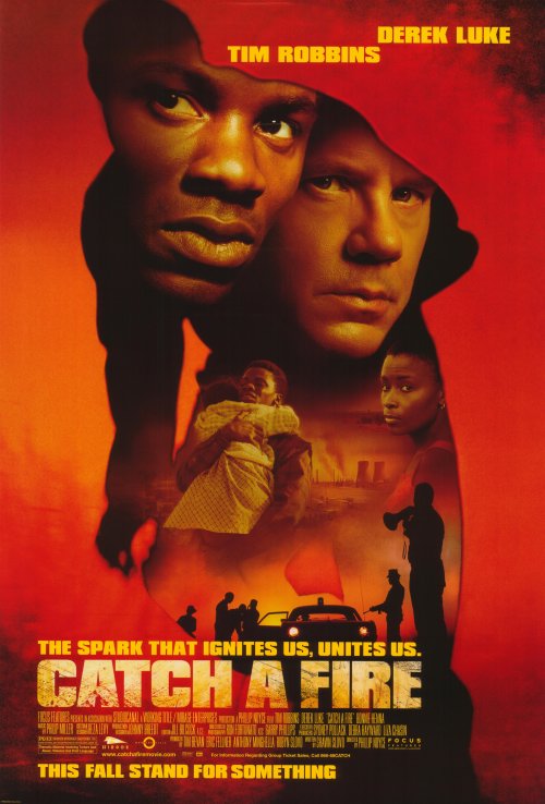 Catch a Fire movie poster print showcasing vivid imagery and cinematic themes.