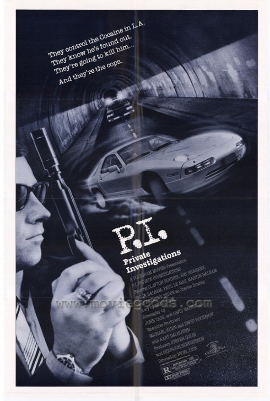 Private Investigation Movie Poster Print showcasing mystery and suspense