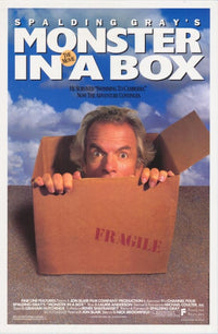 Monster in a Box movie poster print showcasing vibrant colors and captivating design.