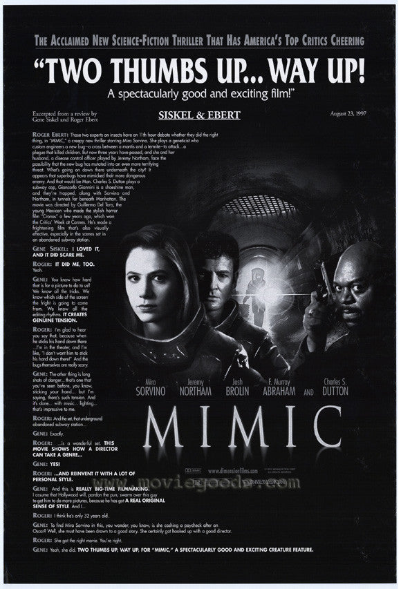 Mimic Movie Poster Print - 11x17 | Pop Culture Graphics