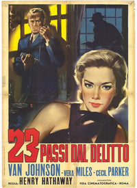 23 Paces to Baker Street Movie Poster Print showcasing classic cinema art.