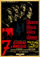 Seven Days in May Movie Poster Print showcasing political intrigue.