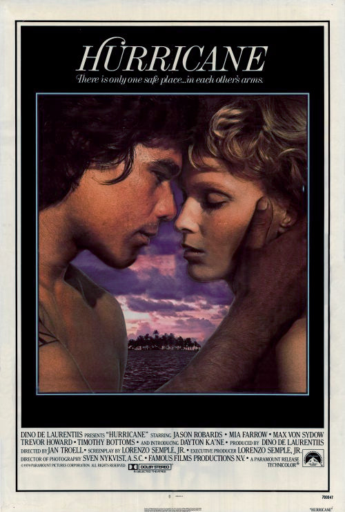 Hurricane Movie Poster Print showcasing vibrant film imagery.