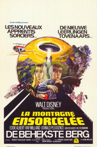 Escape to Witch Mountain Movie Poster Print showcasing adventure and magic.