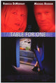 A Table for One Movie Poster Print showcasing cinematic art.