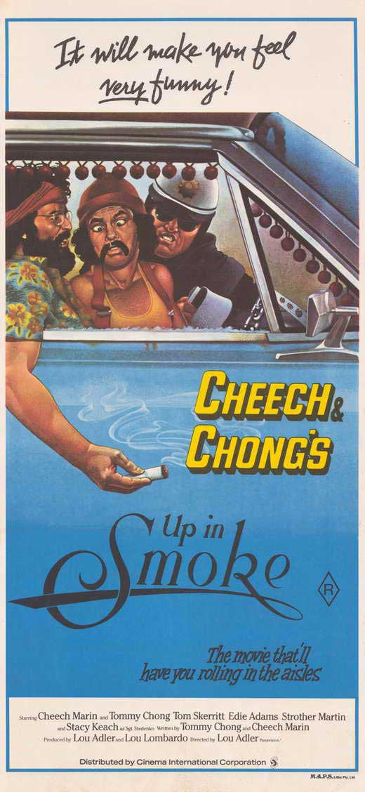 Cheech and Chong's Up in Smoke Movie Poster Print 11x17