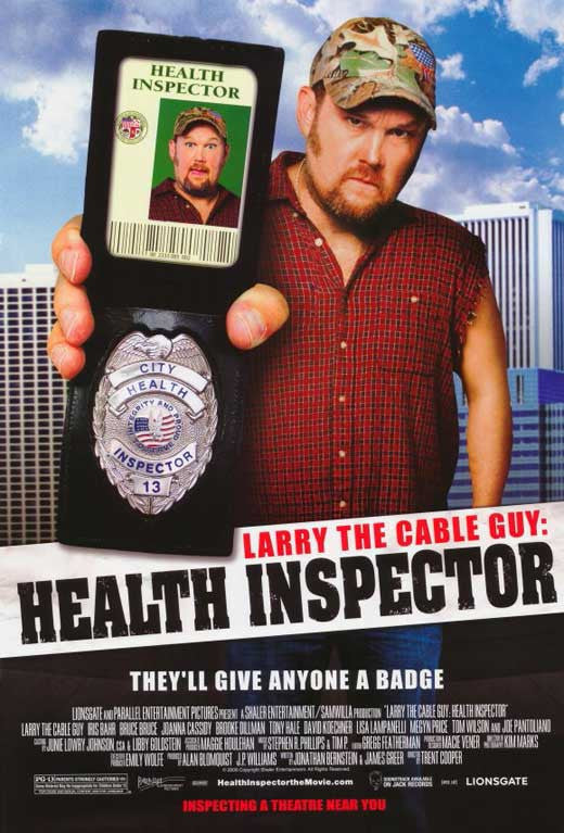 Larry the Cable Guy: Health Inspector Movie Poster Print (11x17)