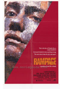 Rampage Movie Poster Print showcasing action and adventure theme.