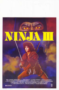 Ninja 3: The Domination Movie Poster Print showcasing martial arts action.