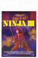 Ninja 3: The Domination Movie Poster Print showcasing martial arts action.