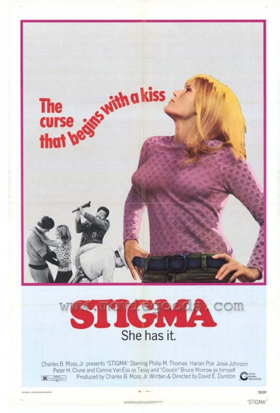 Stigma Movie Poster Print showcasing cinematic art.
