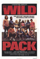 'The Wild Pack' Movie Poster Print featuring vibrant artwork.