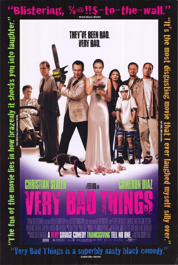 Very Bad Things Movie Poster Print - 27x40 | Posterazzi