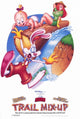 Trail Mix Up Movie Poster Print featuring vibrant colors and adventure theme.